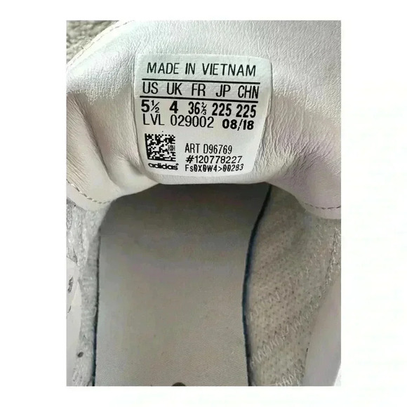 adidas Women's Metallic Silver Sneakers - Picture 6 of 7